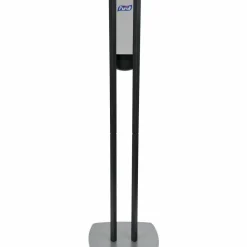 Purell ES6 Touch-Free Dispenser Floor Stand, For Hand Sanitizer, Graphite, 7216-DS