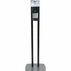 Purell ES6 Touch-Free Dispenser Floor Stand, For Hand Sanitizer, Graphite, 7216-DS