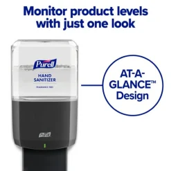 Purell ES8 Wall-Mount Hand Sanitizer Dispenser, Graphite