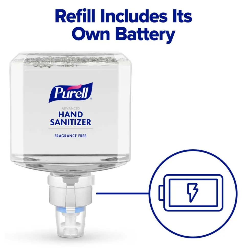 Purell ES8 Wall-Mount Hand Sanitizer Dispenser, Graphite