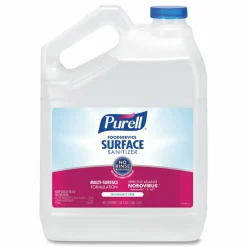 PURELL Foodservice Surface Sanitizer, Fragrance-Free, 1 gal Bottle, 4/Carton