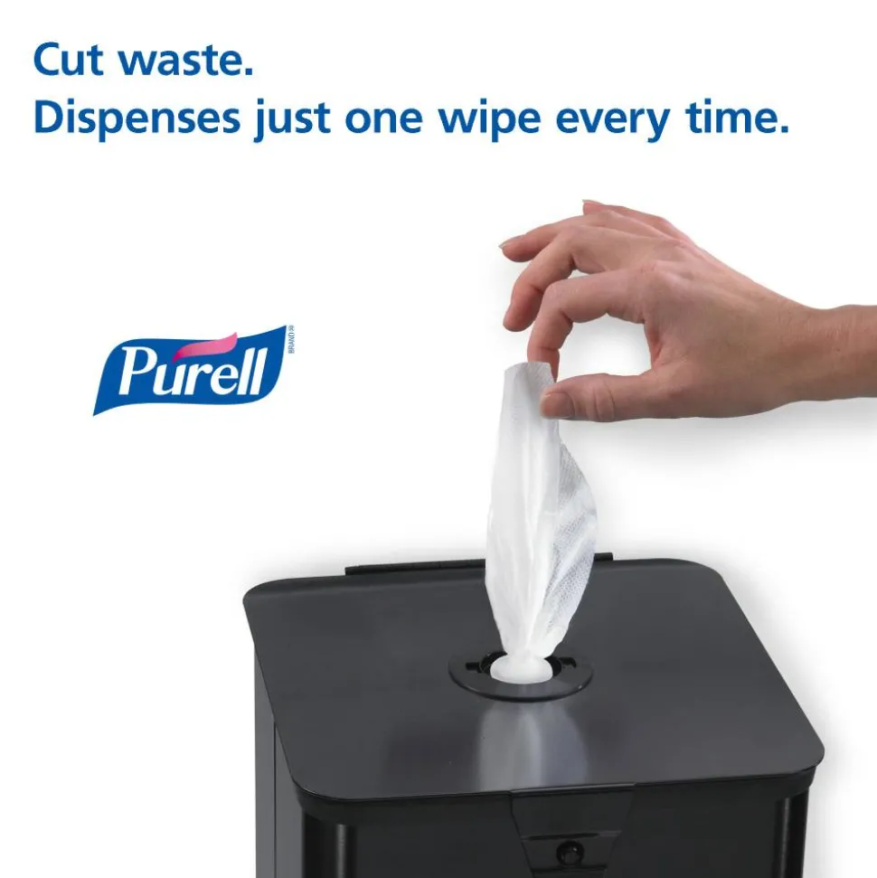 Purell Hand Sanitizing Wipes, Unscented, 1200 Wipes Per Pack, Carton Of 2 Packs