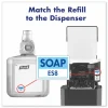 PURELL HEALTHY SOAP Gentle and Free Foam Refill, For ES8 Dispensers, Fragrance-Free, 1,200 mL, 2/Carton