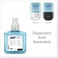 PURELL HEALTHY SOAP Gentle and Free Foam Refill, For ES4 Dispensers, Fragrance-Free, 1,200 mL, 2/Carton