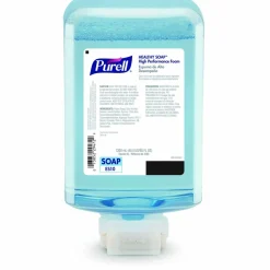 PURELL HEALTHY SOAP With CLEAN RELEASE Technology Foam ES10 Refills, Fragrance Free, 1200 mL, Clear, Case Of 2 Refills