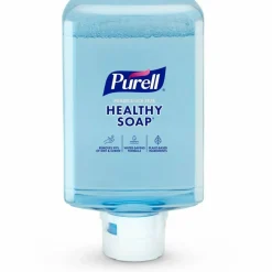 PURELL HEALTHY SOAP With CLEAN RELEASE Technology Foam ES10 Refills, Fragrance Free, 1200 mL, Clear, Case Of 2 Refills