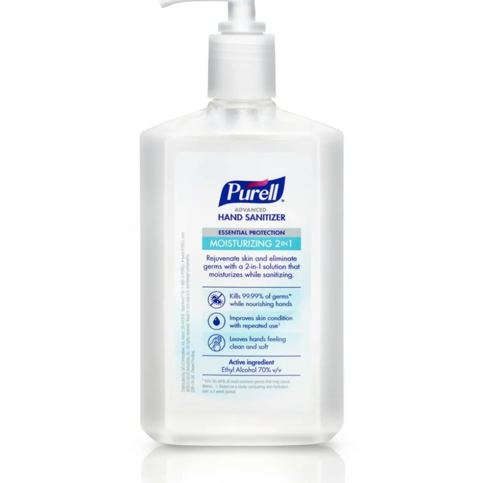 Purell 2-In-1 Moisturizing Advanced Gel Hand Sanitizer, 12 Fl Oz