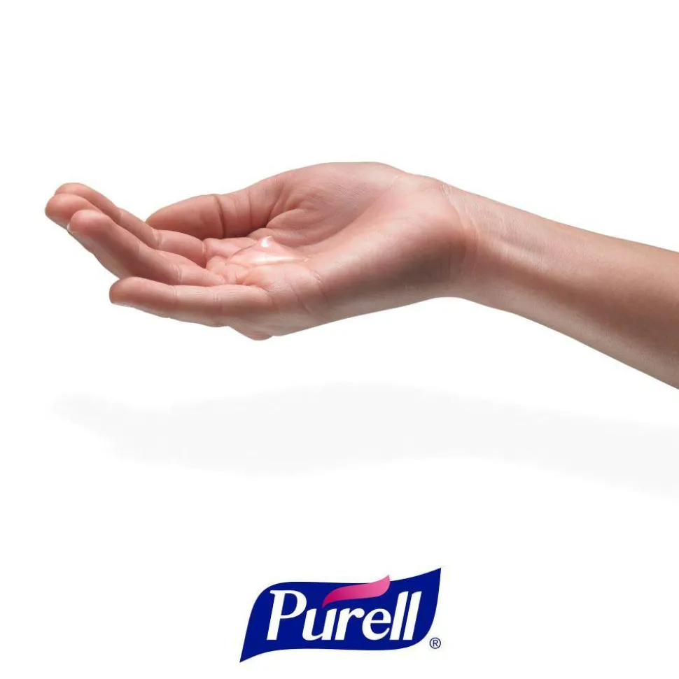 Purell Instant Hand Sanitizer, 12 Oz. Pump Bottles, Case Of 12