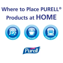 Purell Instant Hand Sanitizer, 20 Oz. Pump Bottles, Pack Of 12