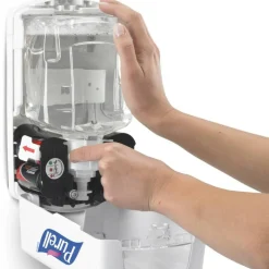 PURELL LTX-12 Touch-Free Dispenser, 1,200 mL, 5.75 x 4 x 10.5, White