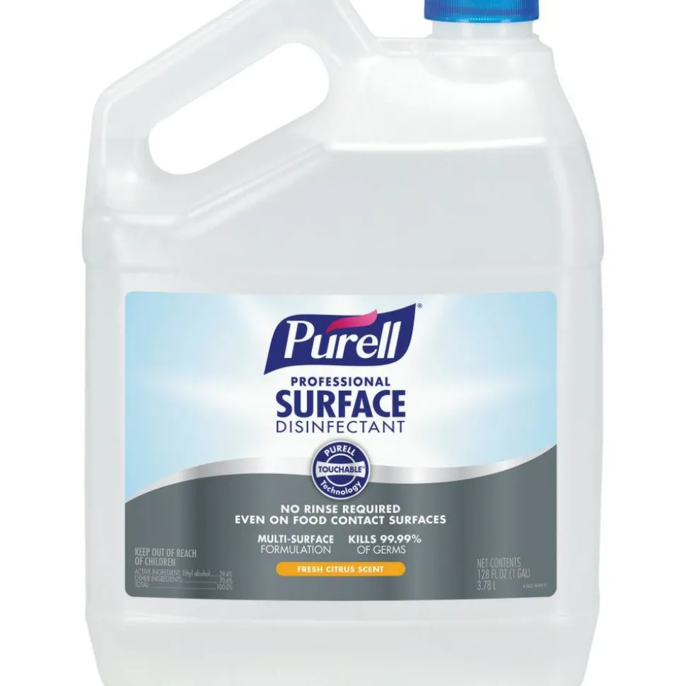 PURELL Professional Surface Disinfectant, Fresh Citrus Scent, 1 Pour Gallon