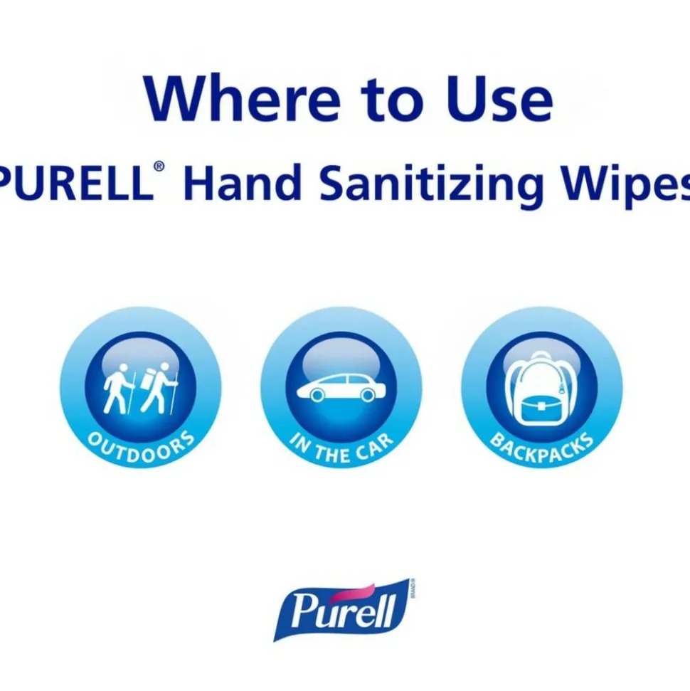 Purell Sanitizing Wipes, Canister Of 270 Wipes