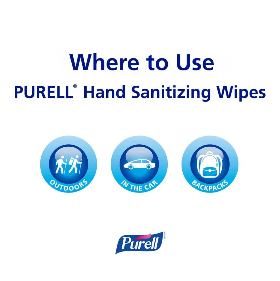 Purell Sanitizing Wipes, Canister Of 270 Wipes