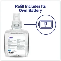 PURELL Waterless Surgical Scrub Gel Hand Sanitizer, 40.58oz (1,200 mL) Refill Bottle, Fragrance-Free, For CS-8 Dispenser, 2/Carton