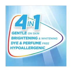 Purex Free and Clear Liquid HE Laundry Detergent, Unscented, 150 oz Bottle, 4/Carton