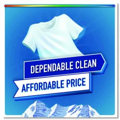 Purex Free and Clear Liquid Laundry Detergent, 58 Loads, Unscented, 66 oz Bottle, 6/Carton