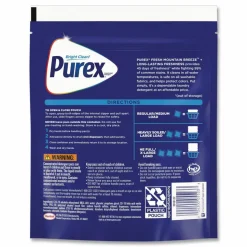 Purex 4-in-1 HE Laundry Detergent Pacs, Fresh Mountain Breeze Scent, 66 Pods/Bag, 4 Bags/Carton