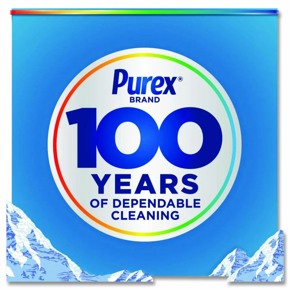 Purex Liquid Laundry Detergent, Mountain Breeze Scent, 150 oz Bottle