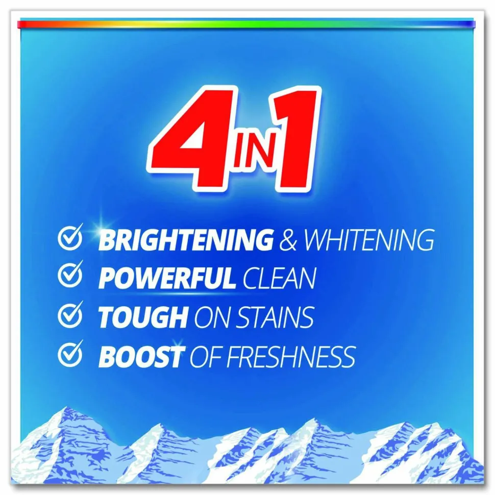 Purex Liquid Laundry Detergent, Mountain Breeze Scent, 150 oz Bottle, 4/Carton