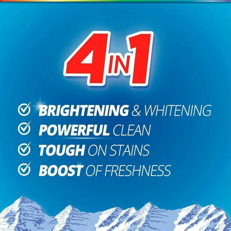 Purex Mountain Scent Liquid Detergent, Concentrate, 50 fl oz, Case of 6