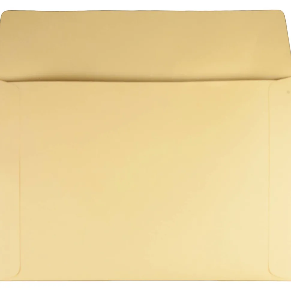 Quality Park Attorney's Envelope/Transport Case File, Cheese Blade Flap, Fold-Over Closure, 10 x 14.75, Cameo Buff, 100/Box