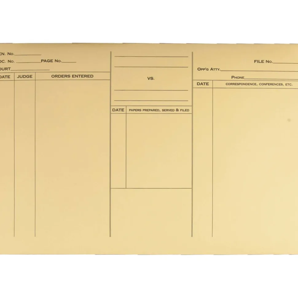 Quality Park Attorney's Envelope/Transport Case File, Cheese Blade Flap, Fold-Over Closure, 10 x 14.75, Cameo Buff, 100/Box