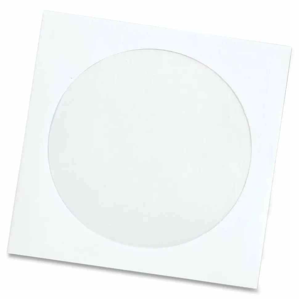 Quality Park CD/DVD Envelopes, 4 7/8" x 5", White, Box Of 100