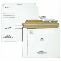 Quality Park Economy Disk/CD Mailers - CD/DVD - 6