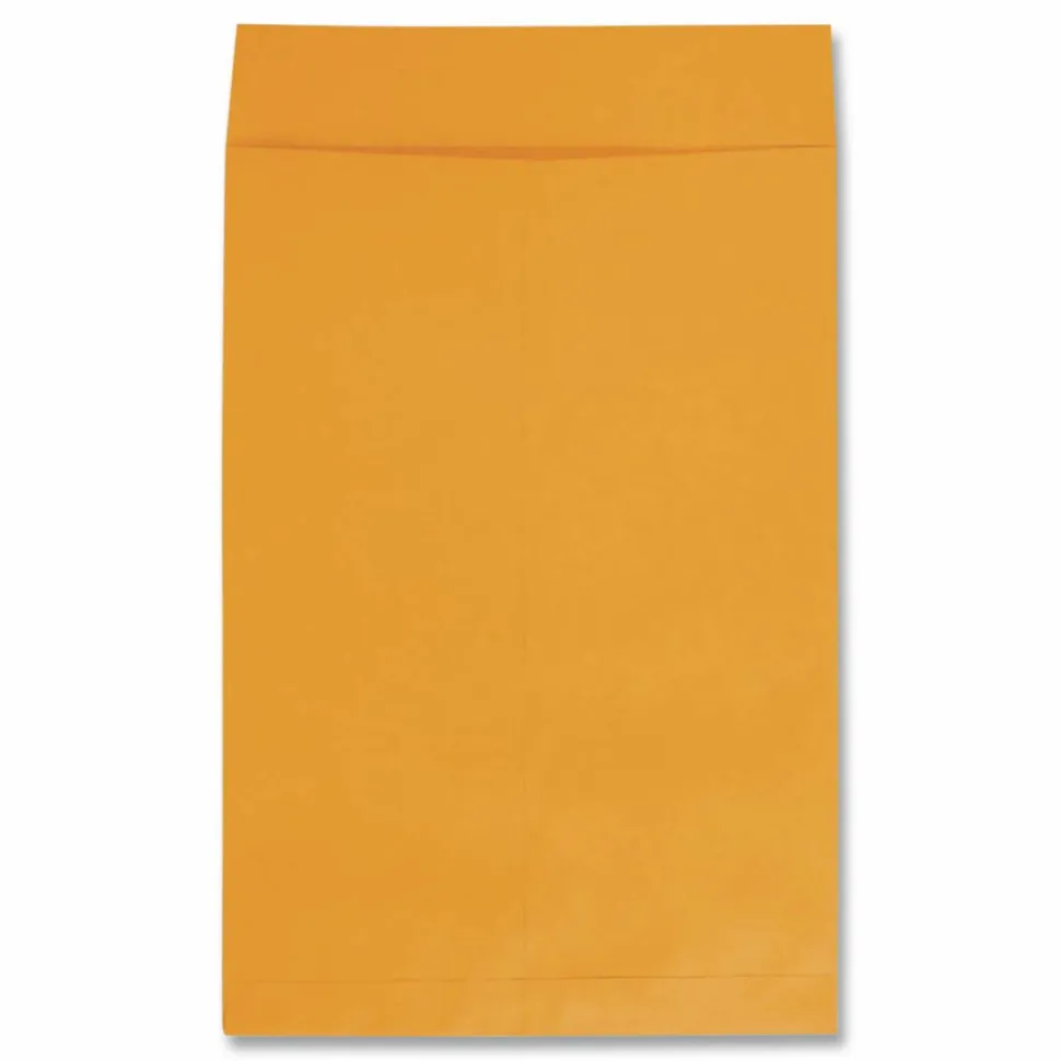 Quality Park Jumbo 12 1/2" x 18 1/2" Manila Catalog Envelopes, Flap Closure, Brown, Pack Of 25