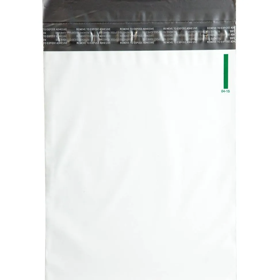 Quality Park Night Deposit Bags, 8 1/2" x 10 1/2", White, Pack Of 100