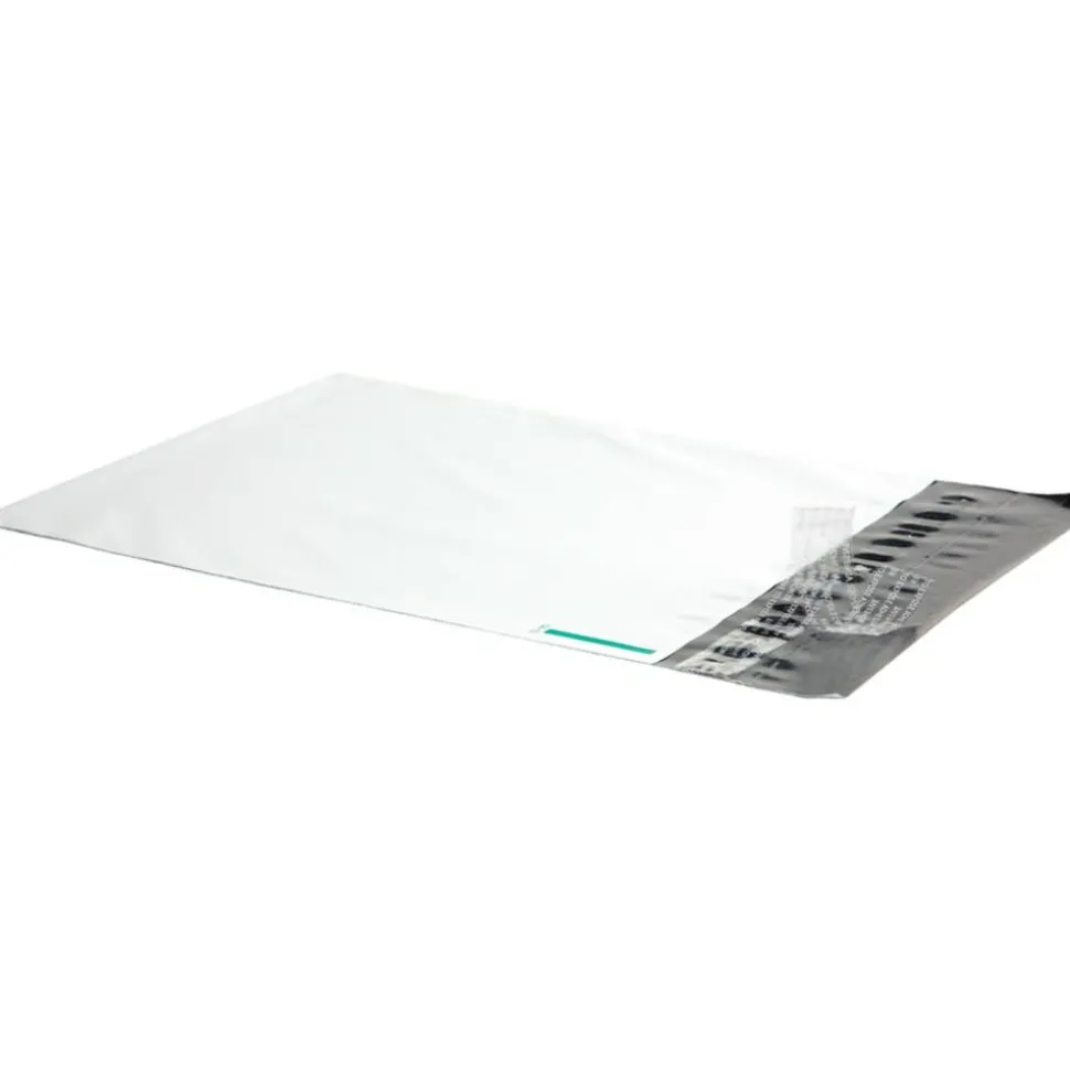 Quality Park Night Deposit Bags, 8 1/2" x 10 1/2", White, Pack Of 100