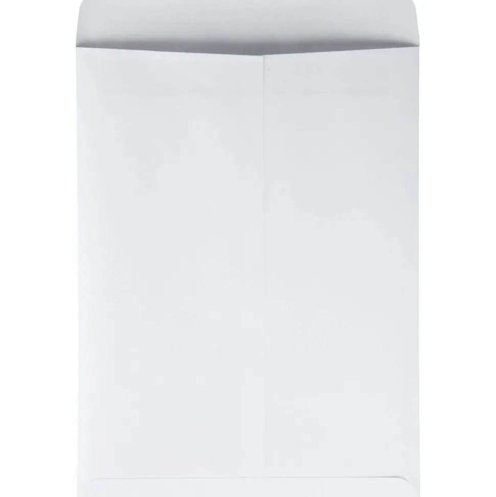 Quality Park Redi-Seal Catalog Envelopes, 9" x 12", Self-Sealing, White, Box Of 100