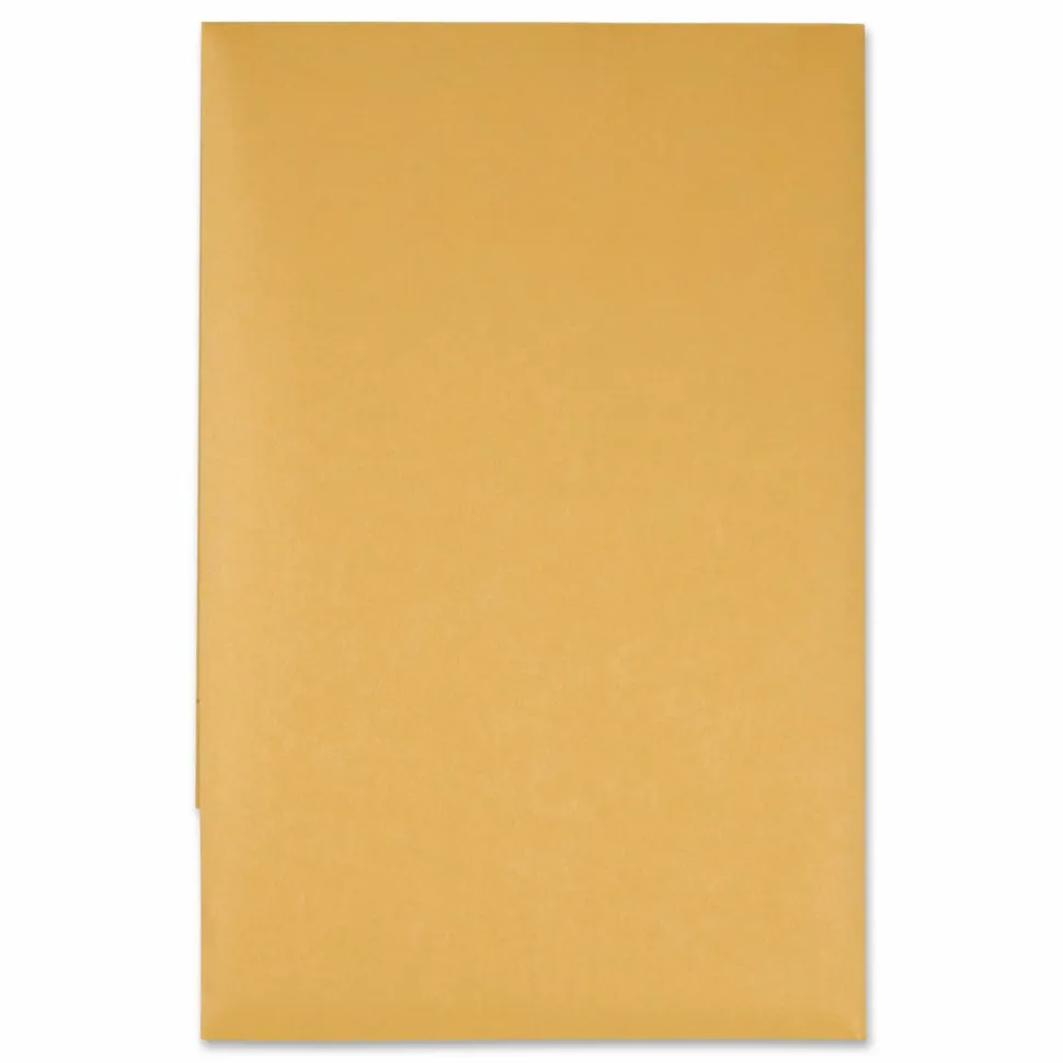 Quality Park Redi-Seal Catalog Envelopes, 10" x 13", Self-Adhesive, Brown Kraft, Box Of 250