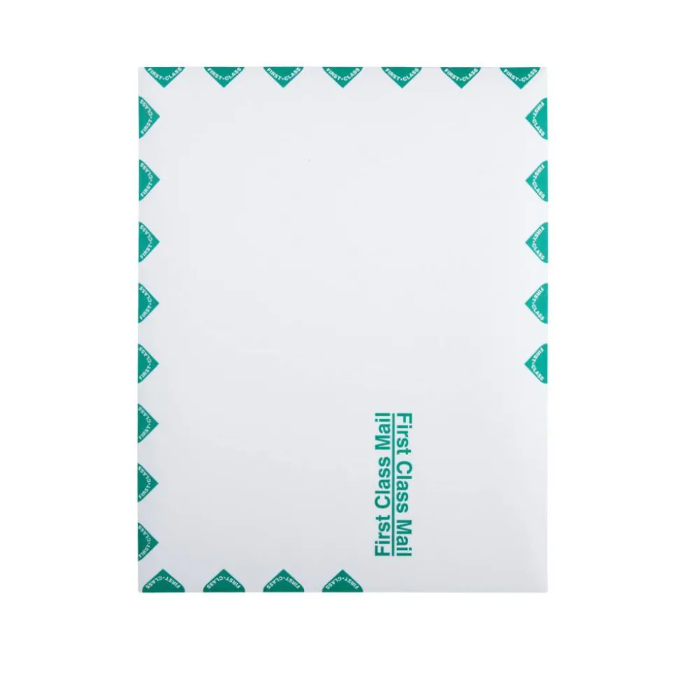 Quality Park Redi-Strip Catalog Envelopes, First Class, 10" x 13", Self-Sealing, White, Box Of 100