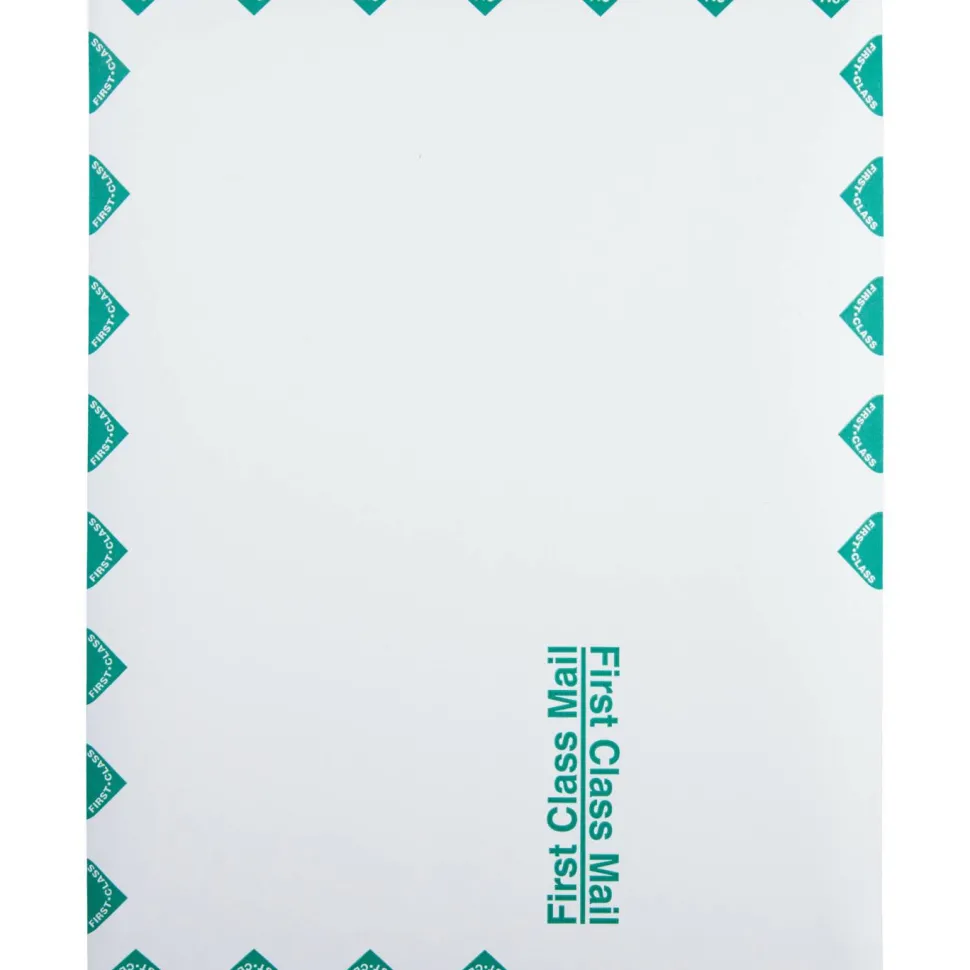 Quality Park Redi-Strip Catalog Envelopes, First Class, 10" x 13", Self-Sealing, White, Box Of 100