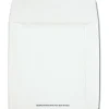 Quality Park Tech-No-Tear CD/DVD Sleeves, White, Pack Of 100