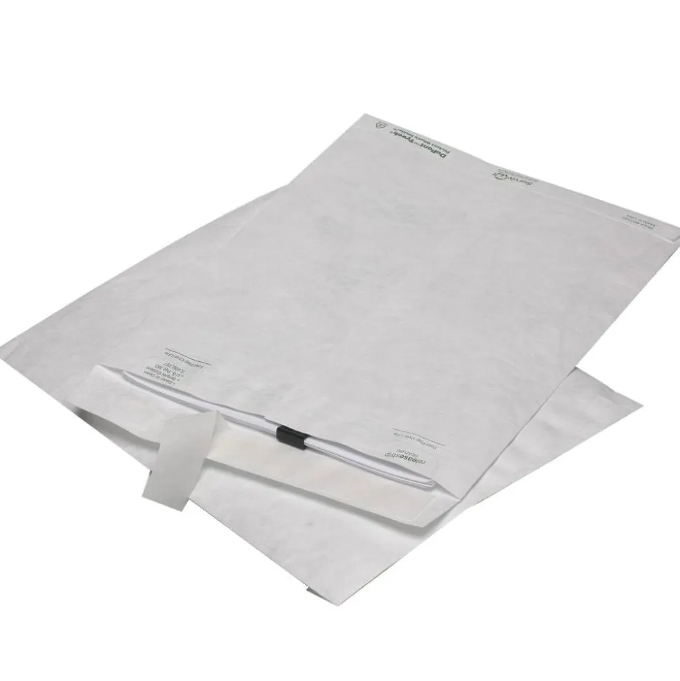 Quality Park Tyvek 6" x 9" Envelopes, Self-Adhesive Closure, White, Box Of 100