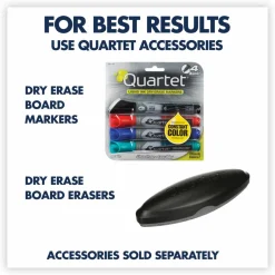 Quartet Classic Total Erase Non-Magnetic Melamine Dry-Erase Whiteboard, 36