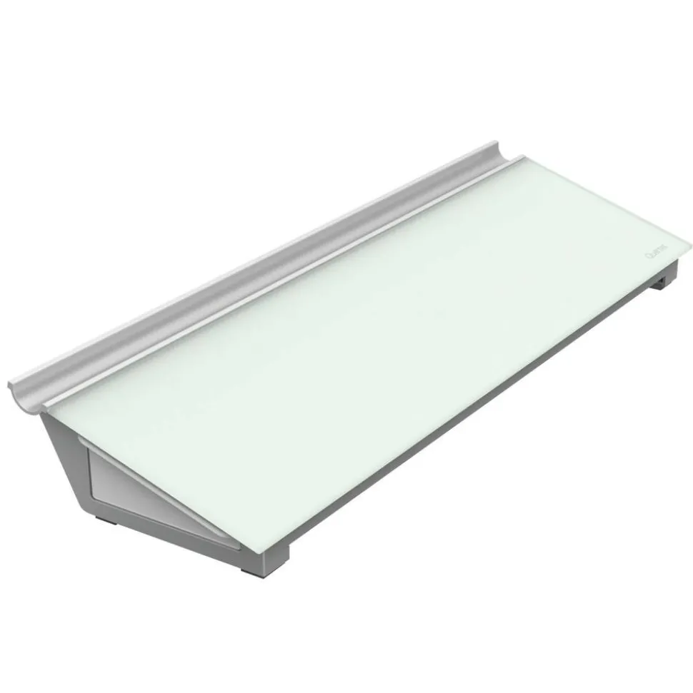 Quartet Dry-Erase Desktop Computer Pad, 18" x 6", White