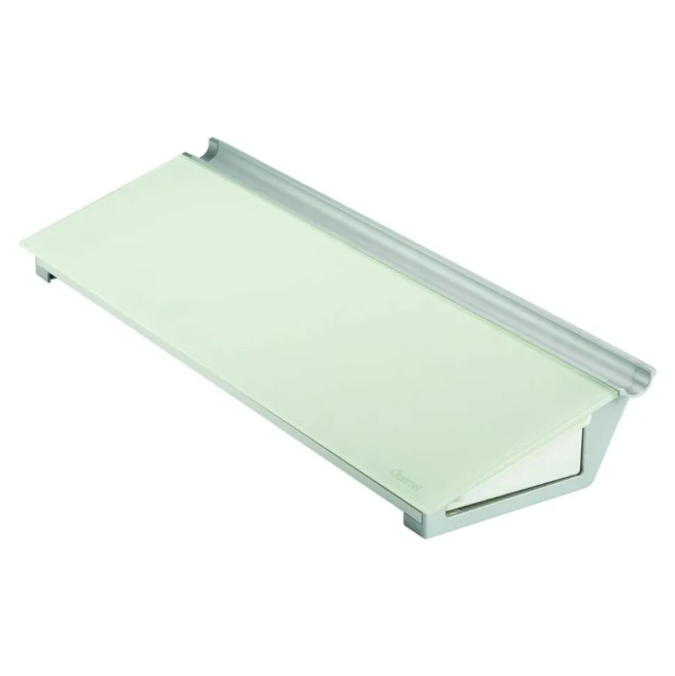 Quartet Dry-Erase Desktop Computer Pad, 18" x 6", White