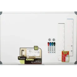Quartet Euro Style Magnetic Dry-Erase Whiteboard, 24