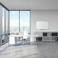 Quartet Euro Style Magnetic Dry-Erase Whiteboard, 24