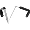 Quartet Adjustable Partition Hangers, Black, Set Of 2