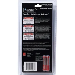 Quartet Classic Comfort Laser Pointer, Class 3a, Large Venue, Green - Red Light - 919 ft Maximum Projection