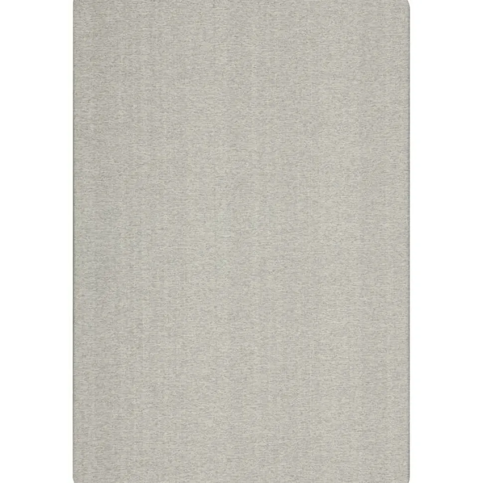 Quartet Oval Office Unframed Fabric Bulletin Board, 36" x 48", Gray