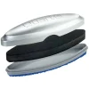 Quartet Premium Magnetic 3-In-1 Glass Board Eraser, 1 3/8"H x 2"W x 6 1/2"D, Silver