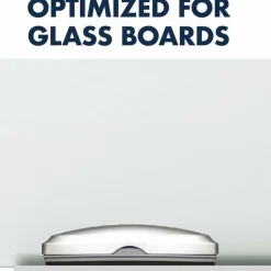 Quartet Premium Magnetic 3-In-1 Glass Board Eraser, 1 3/8