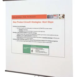 Quartet Wall Or Ceiling Projection Screen, 70" x 70"