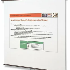 Quartet Wall Or Ceiling Projection Screen, 70
