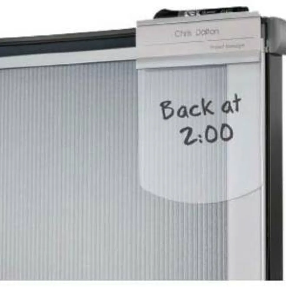 Quartet Workstation Privacy Screen, Silver